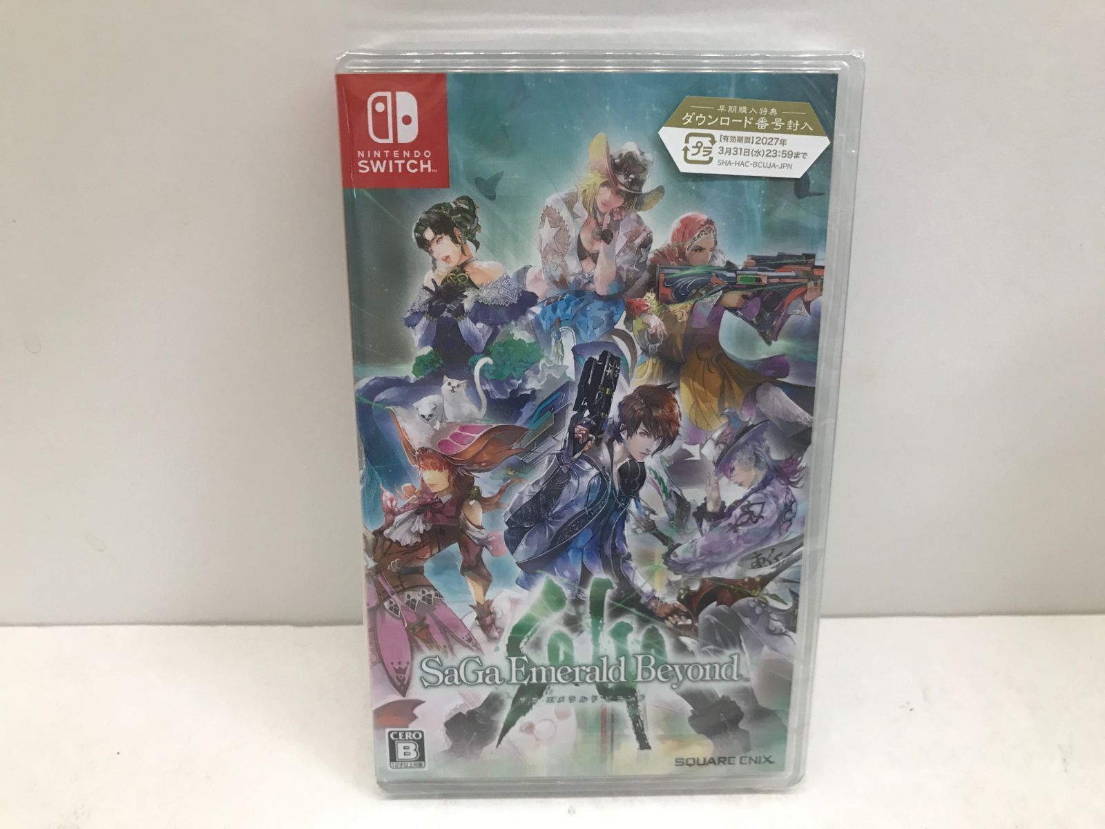 Switch】未開封 サガ エメラルド ビヨンド SQUARE ENIX 111