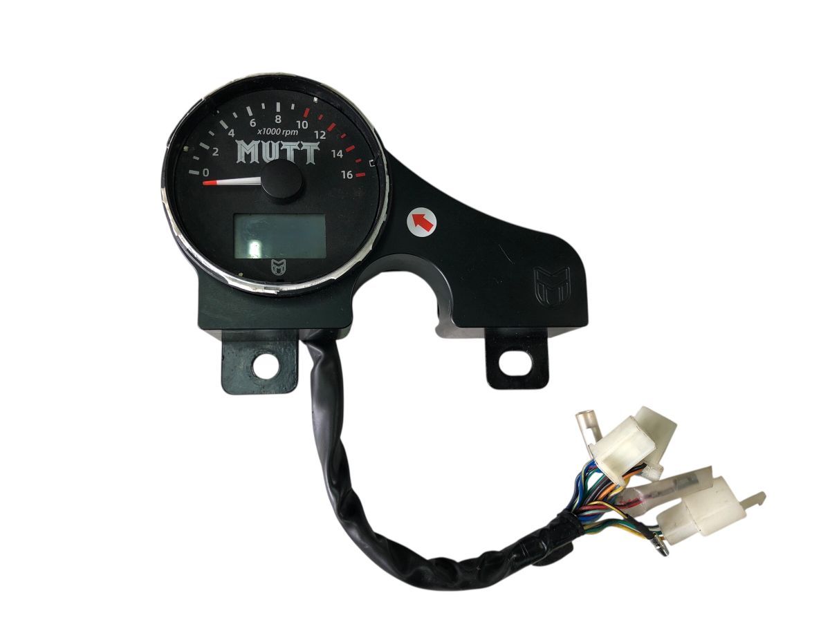 MUTT マットモーターサイクルズ サバス250 メーター 作動未 補修 部品取り 修理ベースにも 2635-M6531