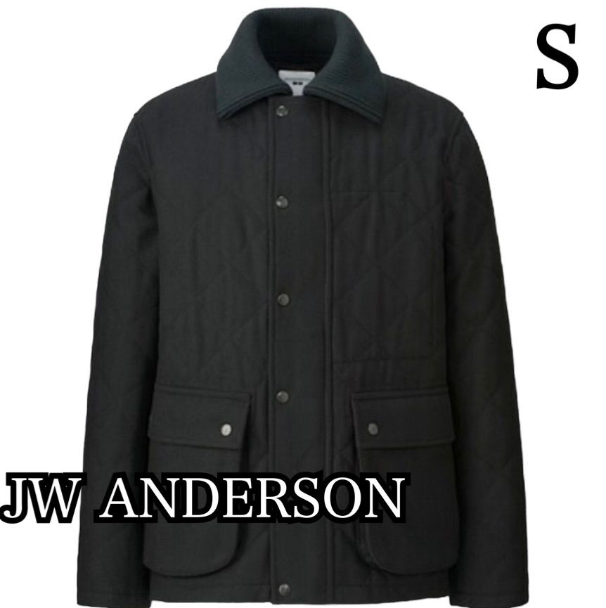 ユニクロ JWANDERSON 中綿キルティングジャケット ブラック 黒