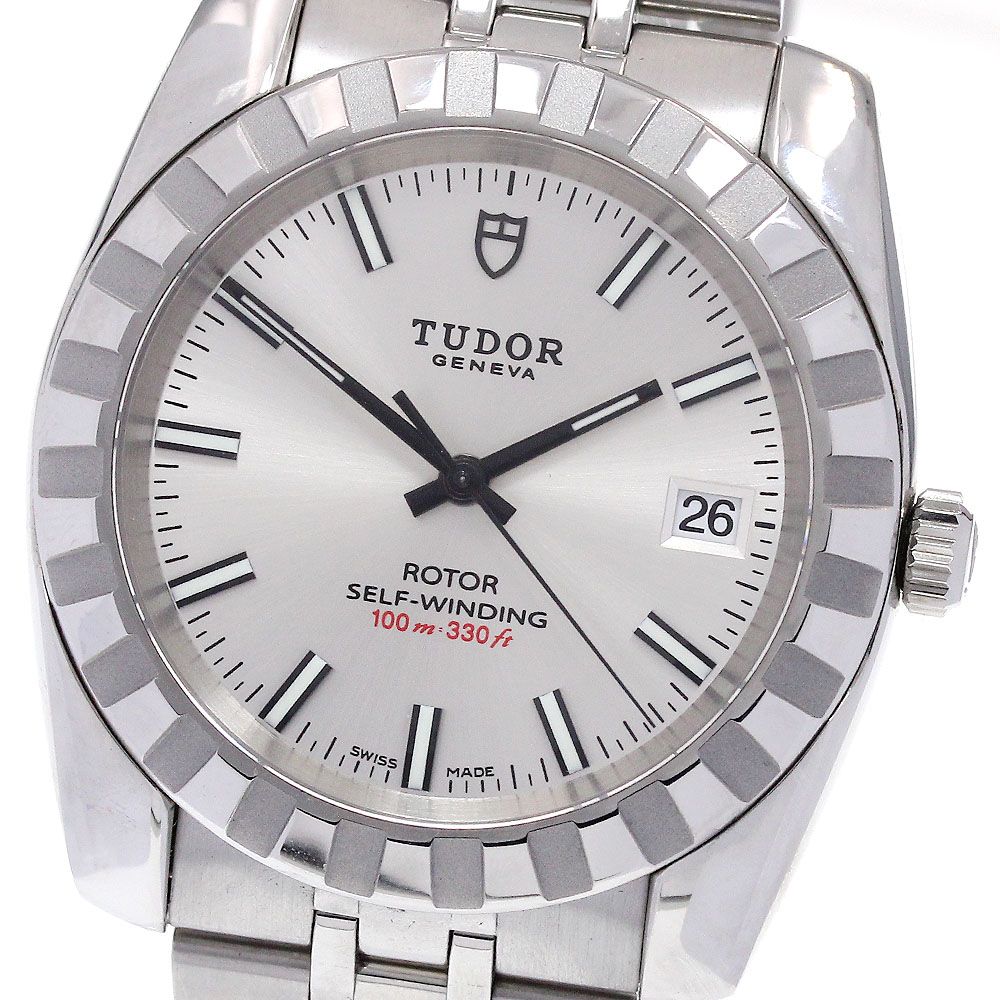 チュードル TUDOR 21010 デイト クラシック 自動巻き メンズ_863493