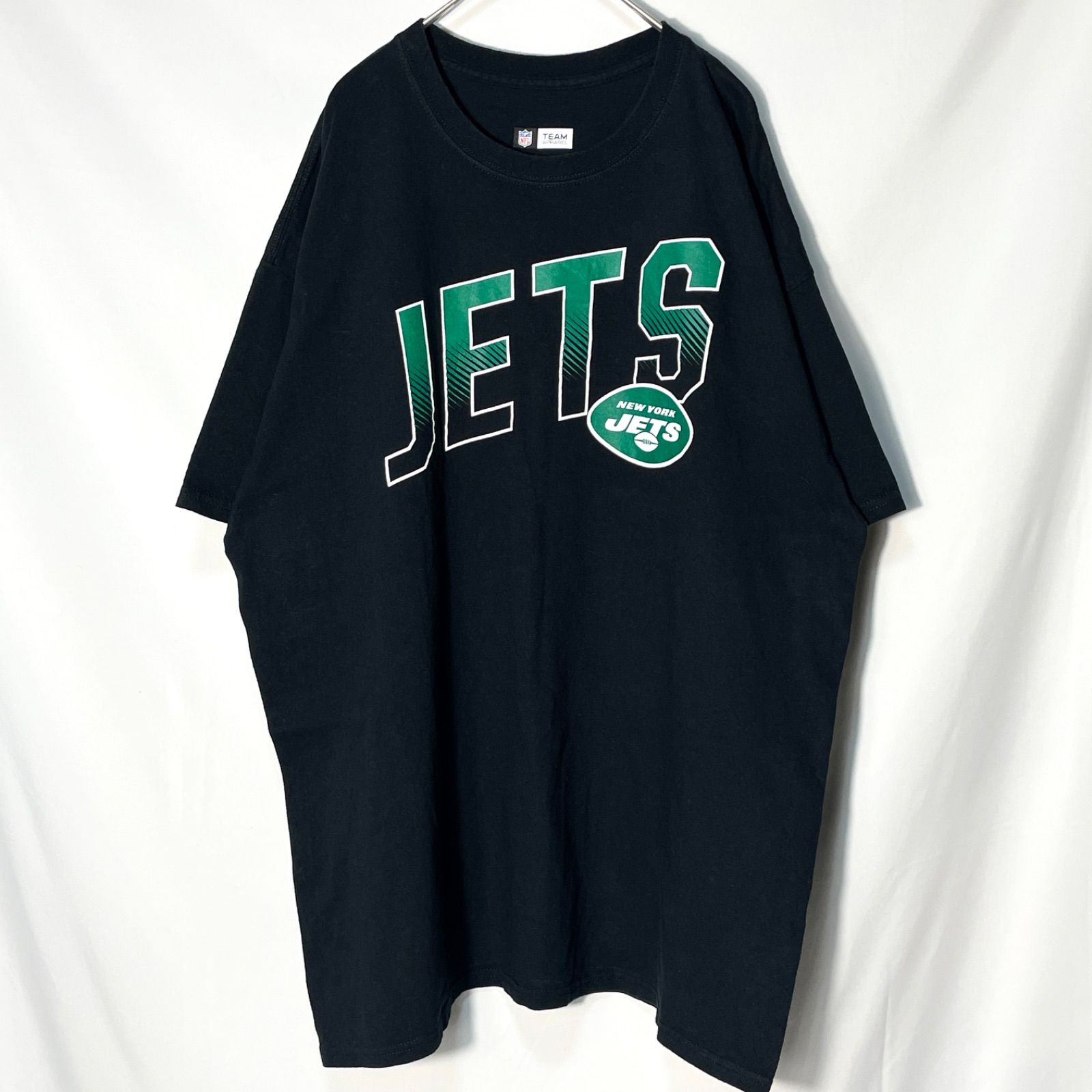 【1989年】NFLチームJETS 両面プリントTectタグ USA製 NFL】ニューヨーク・ジェッツ New York JETS アメフト