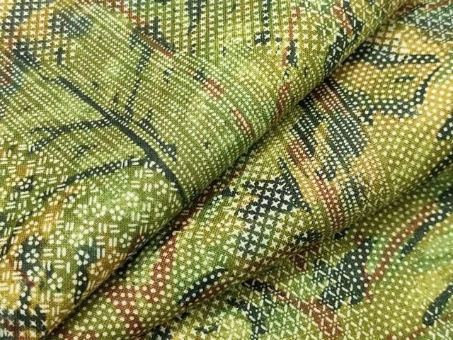 平和屋着物▽上質な小紋 単衣 草木間道 正絹 逸品 CAAV8902gh - メルカリ 