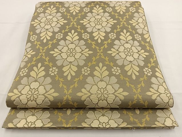 平和屋本店□最高級 人間国宝 北村武資 経錦 六通柄袋帯 花菱 逸品 未