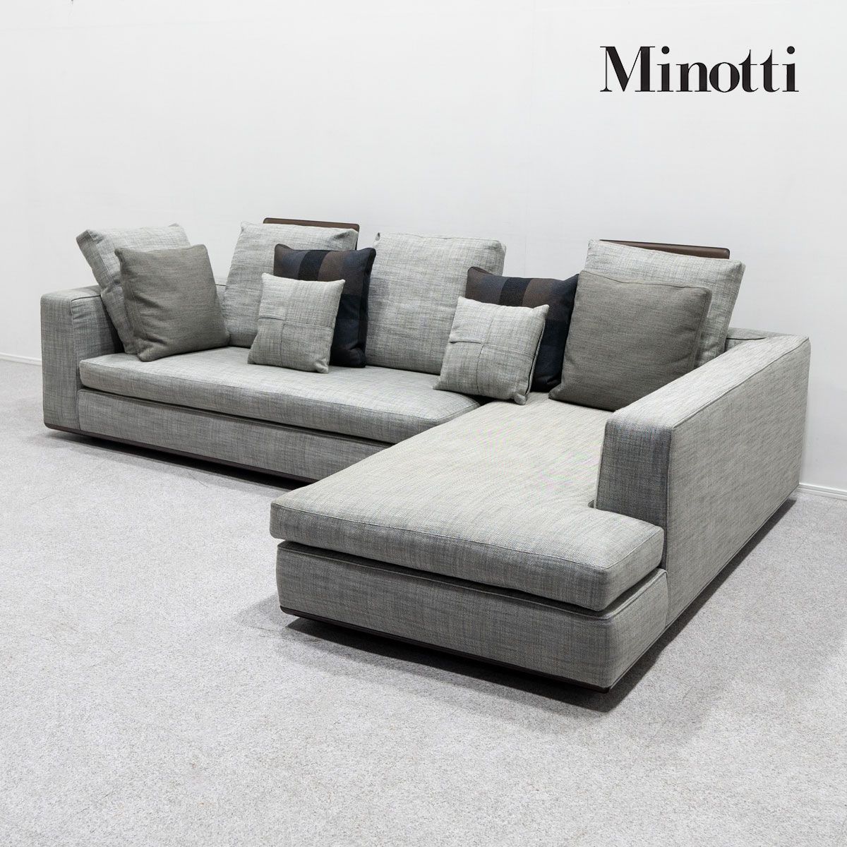 展示品】Minotti ミノッティ POWE​​LL パウエル カウチソファ