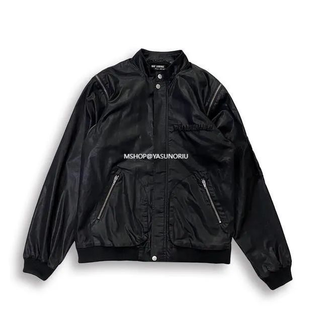 RAF SIMONS 01AW RIOT ZIP BOMBER JACKET 超希少 48