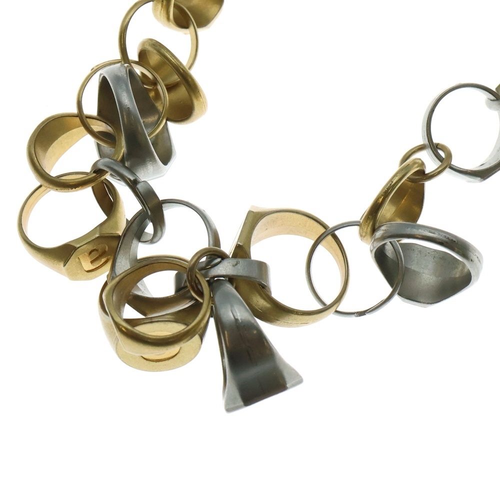 Sacai サカイ 20AW Ring Chain Necklace リングチェーンネックレス シルバー|ゴールド 20-0143S