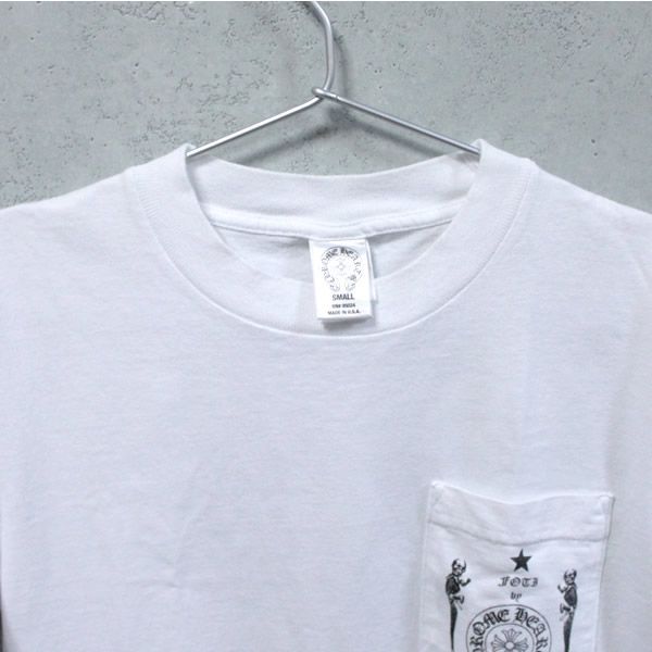 クロムハーツ  Tシャツ フォティ 半袖 白 size:s 61649