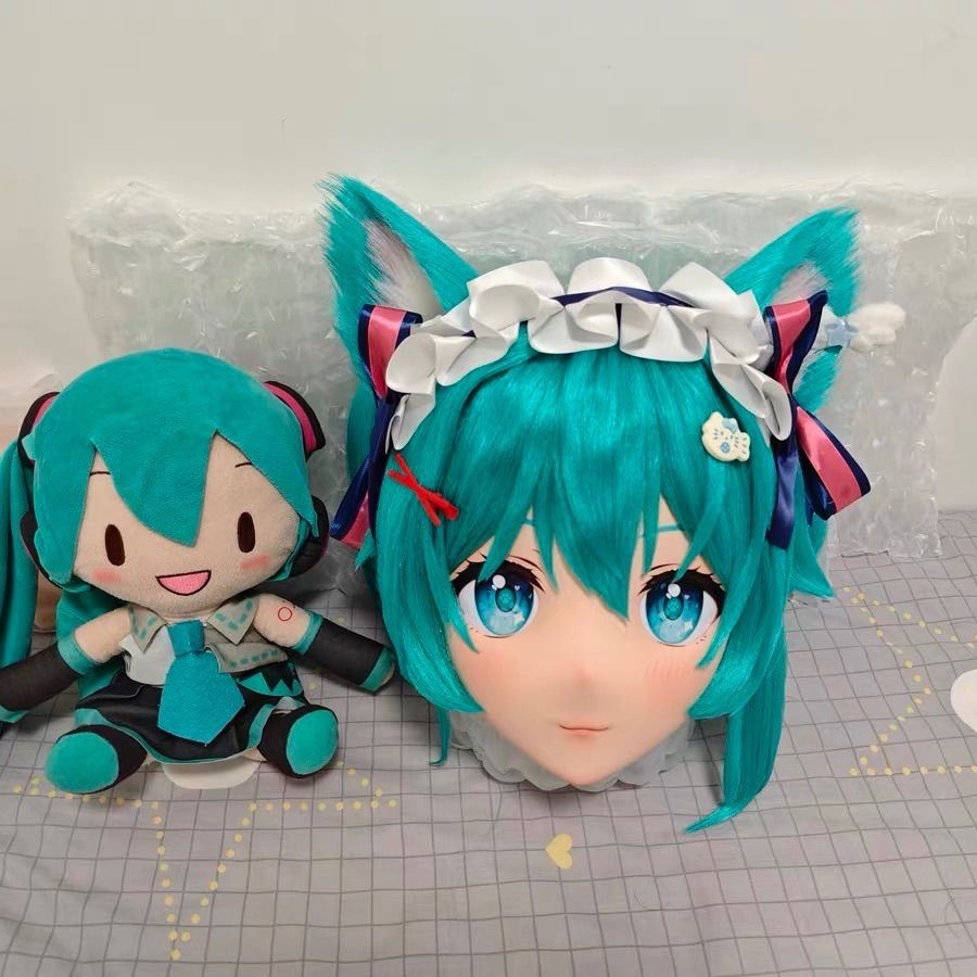 ★即納 全頭マスク NO.337 コスプレ 着ぐるみ kigurumi 二次元 全頭マスク】着ぐるみ マスク Kigurumi 猫耳 二次元 - メルカリ