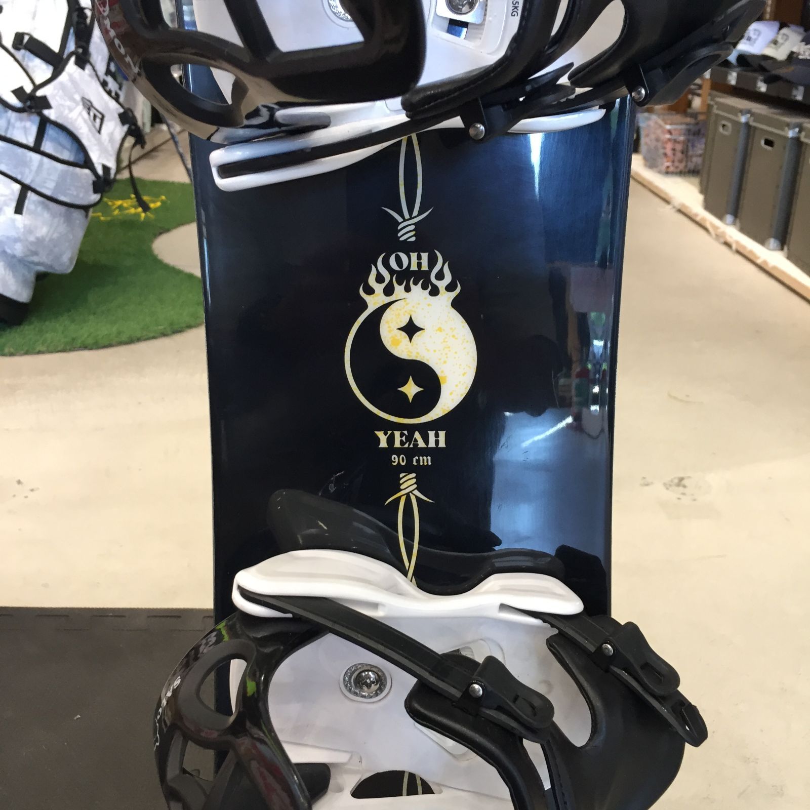 スノーボード　キッズ　90　SALOMON　中古品　傷あり　サロモン スノーボード キッズ 90 SALOMON 中古品 傷あり サロモン