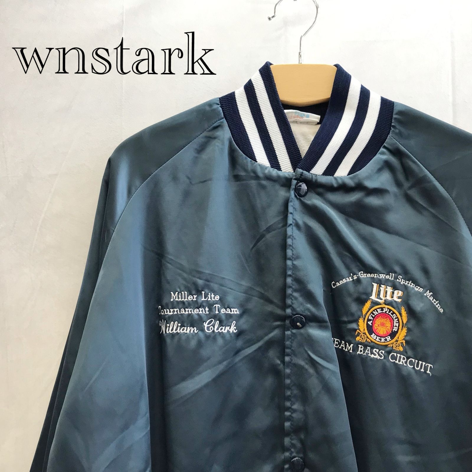 westark ウエストアーク スタジャン サイズ不明 ネイビー 80s US製 