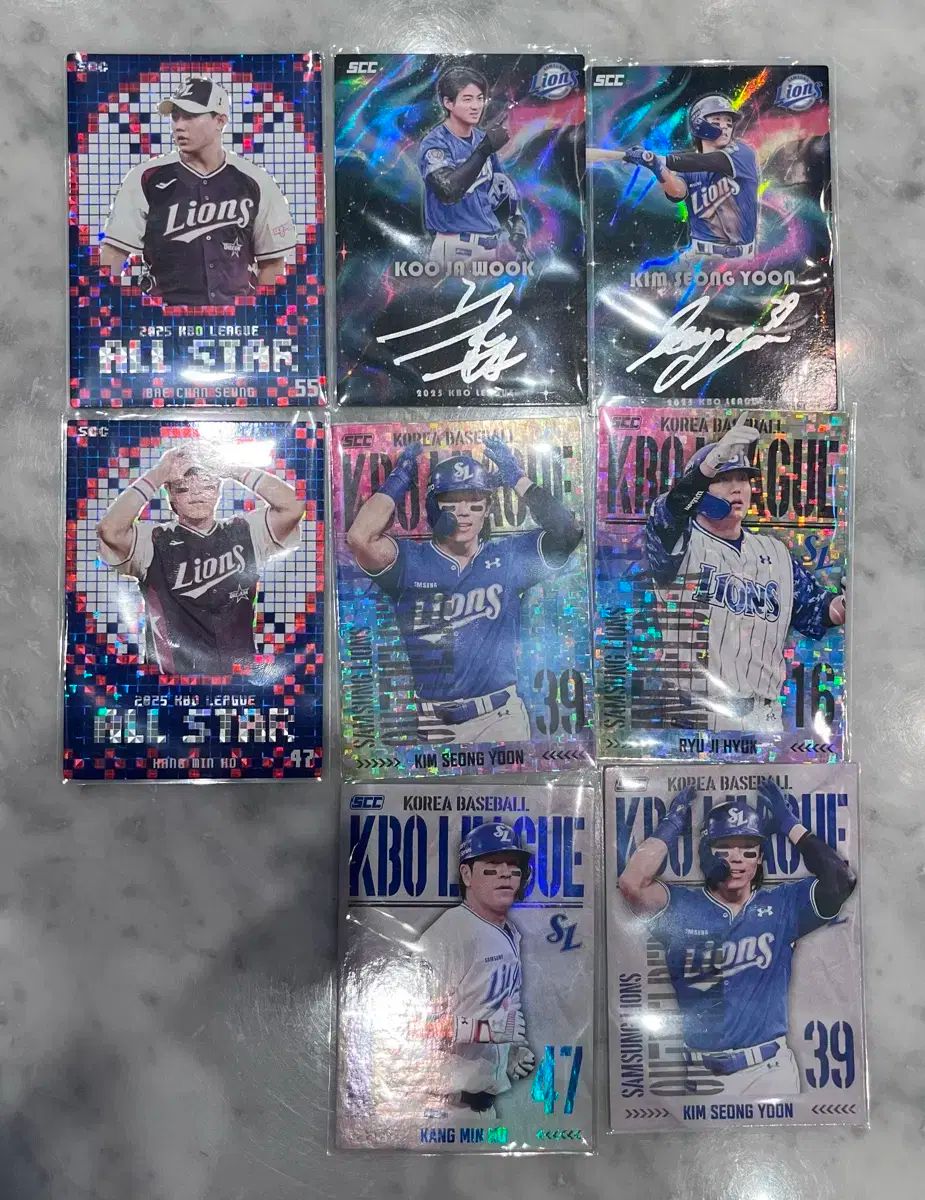 Scc 2025 ニューカード Samsung サムスン 具 滋昱₍ク ジャウク キム ソンユン ペ チャンスン カン ミンホ 柳志赫 リュ ジヒョク まとめ売り