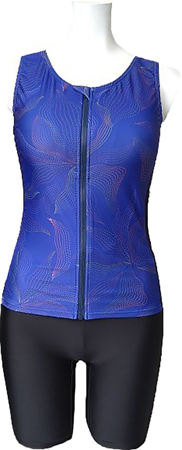 ラシエロ LACIELO スイミング セパレート 脇無地切り替え LAS2505 90 ブラック