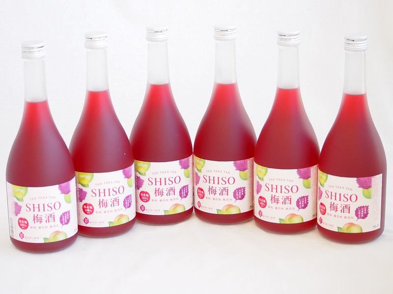 12本セット 鍛高譚 たんたかたん 赤しそ梅酒 720ml×12本