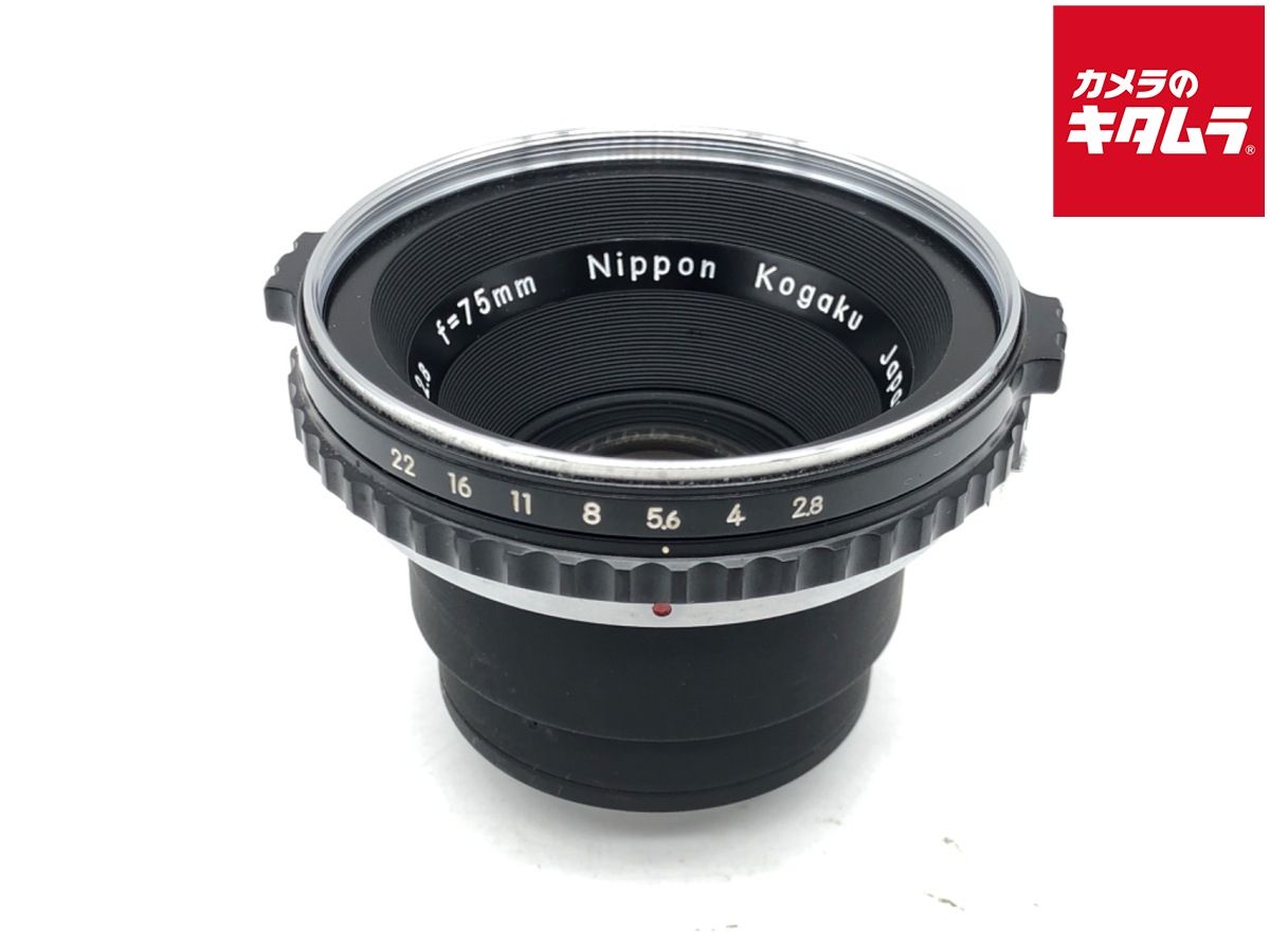 中古】 【良品】 ゼンザブロニカ B-Nikkor 75mm F2.8P（S2.EC