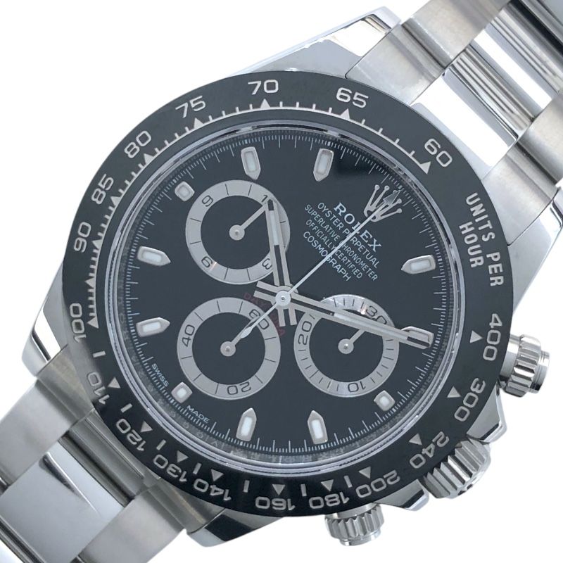 ロレックス ROLEX デイトナ 116500LN ブラック ステンレススチール SS  