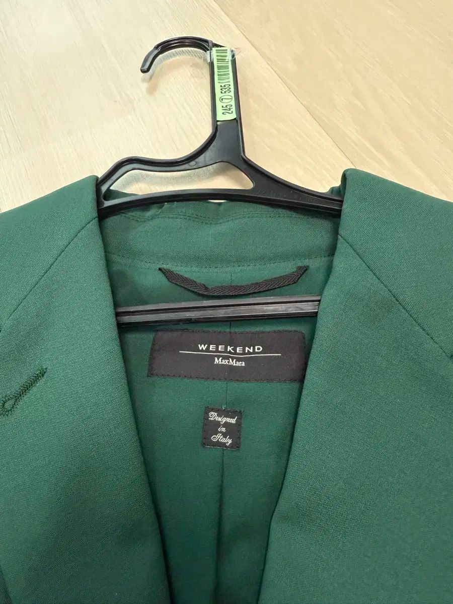 正規品 WEEKEND MAX MARA マックスマーラ 緑 ジャケット 36