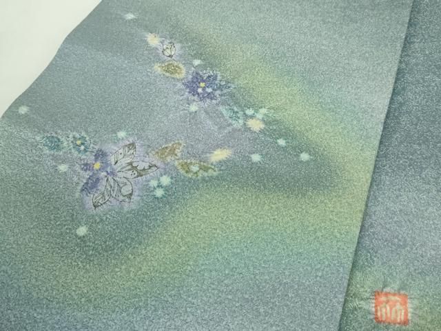 平和屋本店■極上　久保田一竹　幻の辻が花　太鼓柄袋帯　金通し地　逸品　DZAB0041kh5 平和屋本店□極上 久保田一竹 幻の辻が花 太鼓柄袋帯 金通し地 逸品