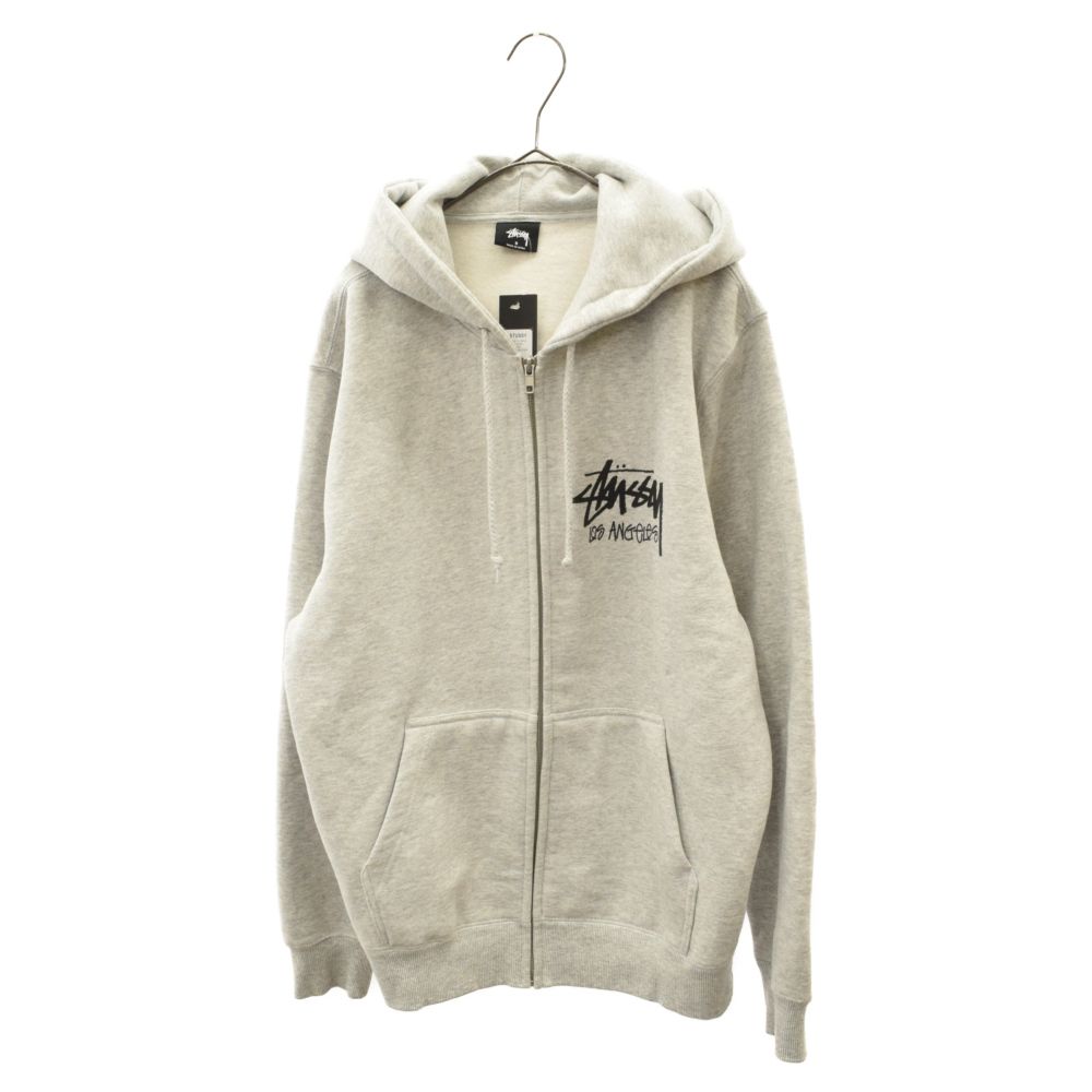 STUSSY (ステューシー) STOCK L.A ZIP HOOD ロサンゼルス限定ストック