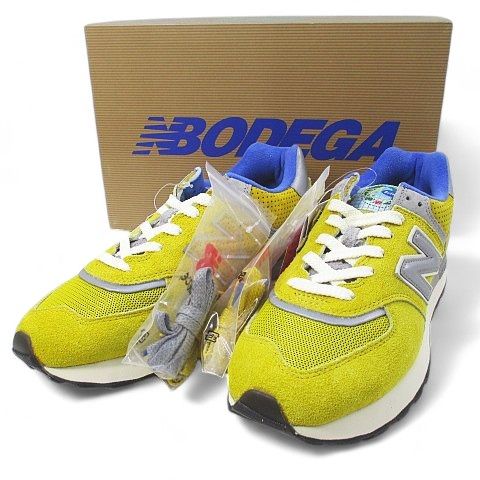 ニューバランス NEW BALANCE BODEGA X 574 LEGACY 574 レガシー スニーカー イエロー 26.5cm U574LGB1  - メルカリ