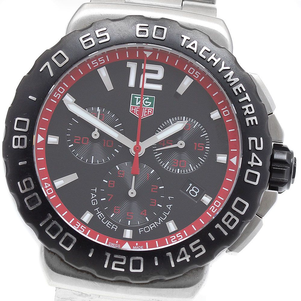 TAG HEUER メンズ クロノグラフ フォーミュラ1 CA1211 可動品 楽天市場】【TAG HEUER】タグホイヤー フォーミュラ1 クロノ
