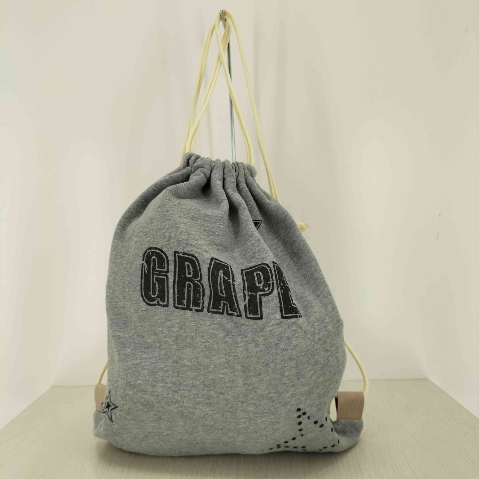ユーズドフルギ 古着 GRAPE グラフィックプリント ナップサック レディース 表記無