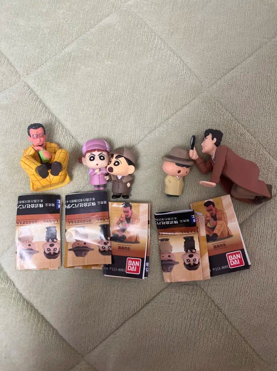 クレヨンしんちゃん 探偵 1 焦げた フルセット (ベルト付き)