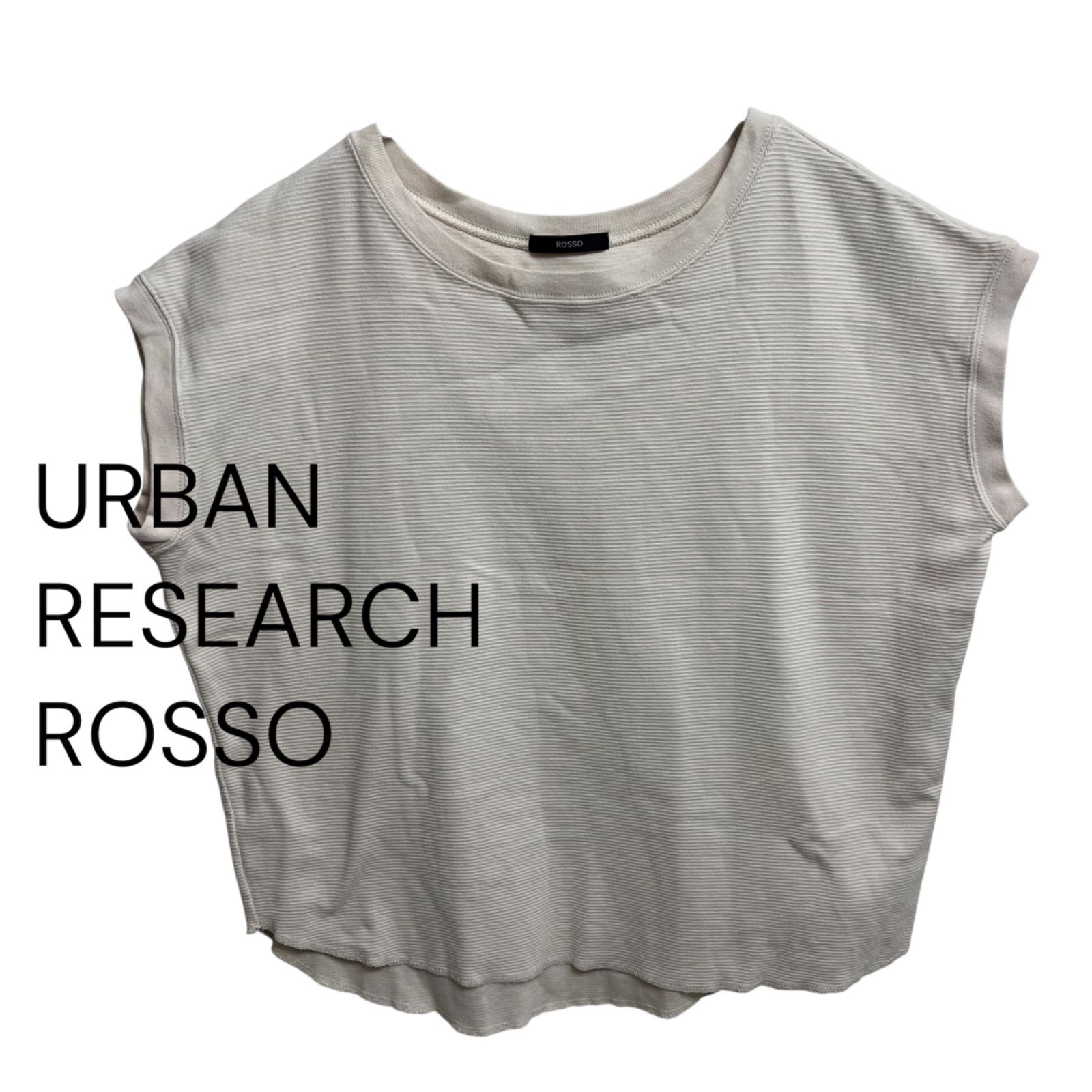 「URBAN RESEARCH ROSSO WOMEN」 ノースリーブブラウス FREE モカ レディース URBAN RESEARCH ROSSO WOMEN」 ノースリーブブラウス FREE モカ