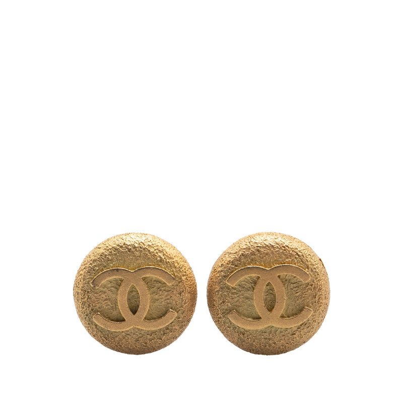 シャネル ヴィンテージ ココマーク ラウンド ゴールド メッキ レディース CHANEL 222-09175