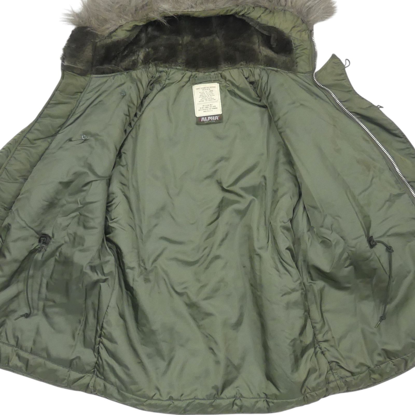 ALPHA N-3B ミリタリージャケット フライトジャケット Alpha Industries ALPHA アルファ N-3B FLIGHT JACKET TIGHT N3B