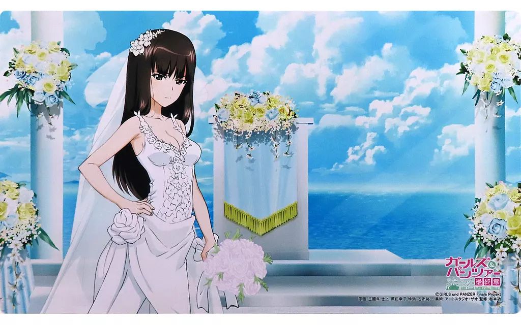 中古】サプライ ガールズ＆パンツァー 最終章 描き下ろしラバーマット
