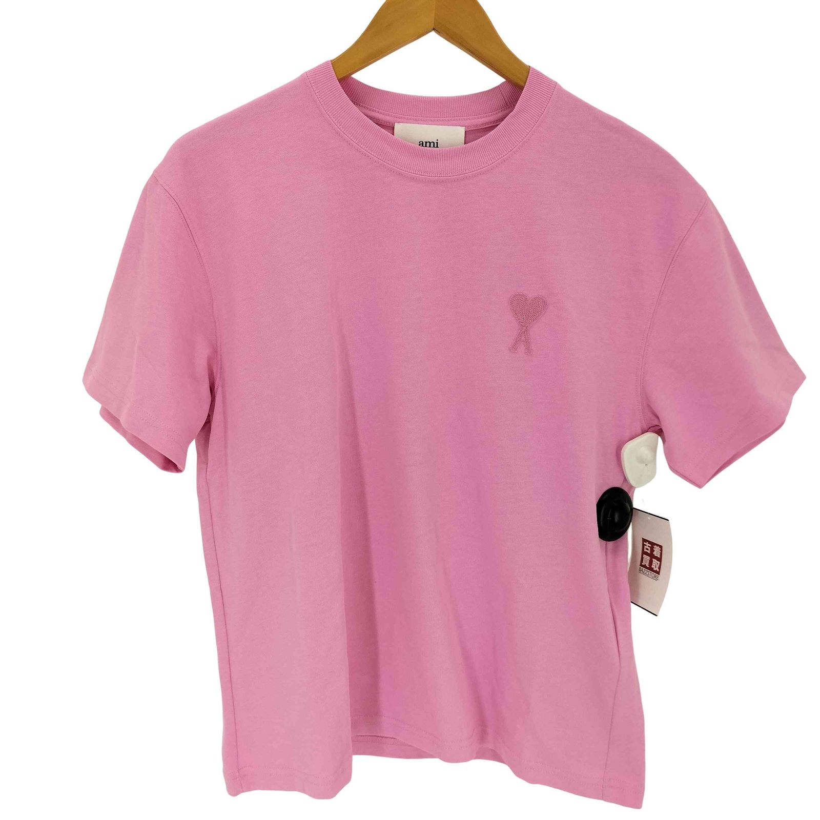 amiアミ　Tシャツ　ピンク　XSサイズ アミアレクサンドルマテュッシ AMI ALEXANDRE MATTIUSSI AMI DE