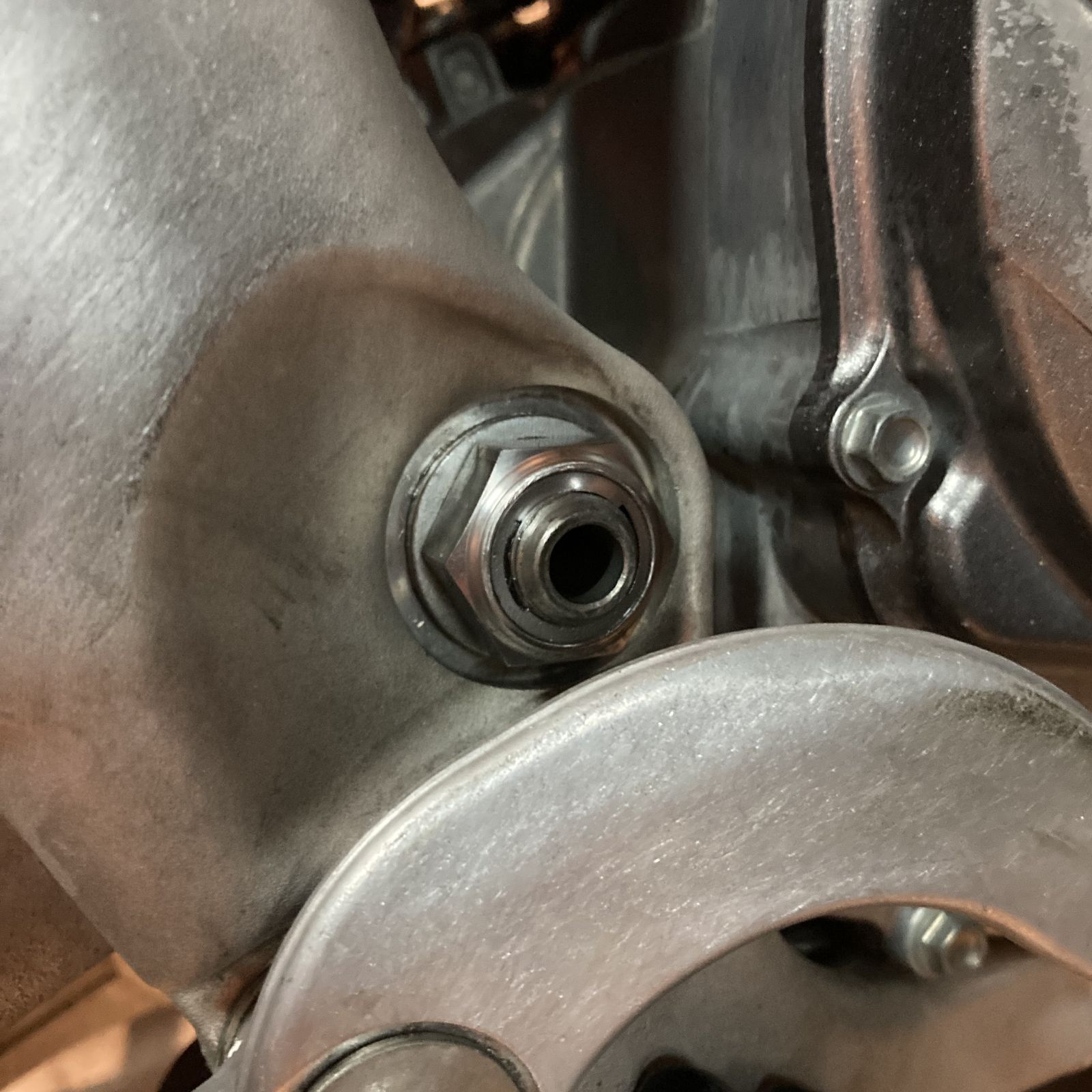 チタン M14 アクスルナット Dトラッカー KLX250 KLX250