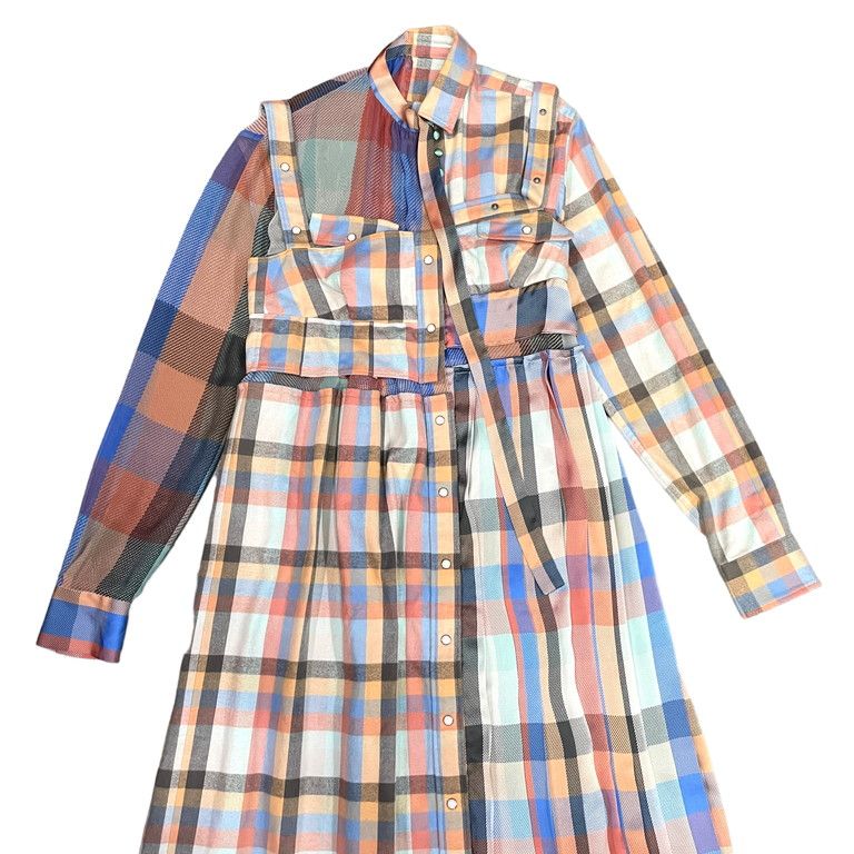 sacai(サカイ) / 22AW/Cotton Poplin Dress/シャツワンピース/1 ｜長袖  