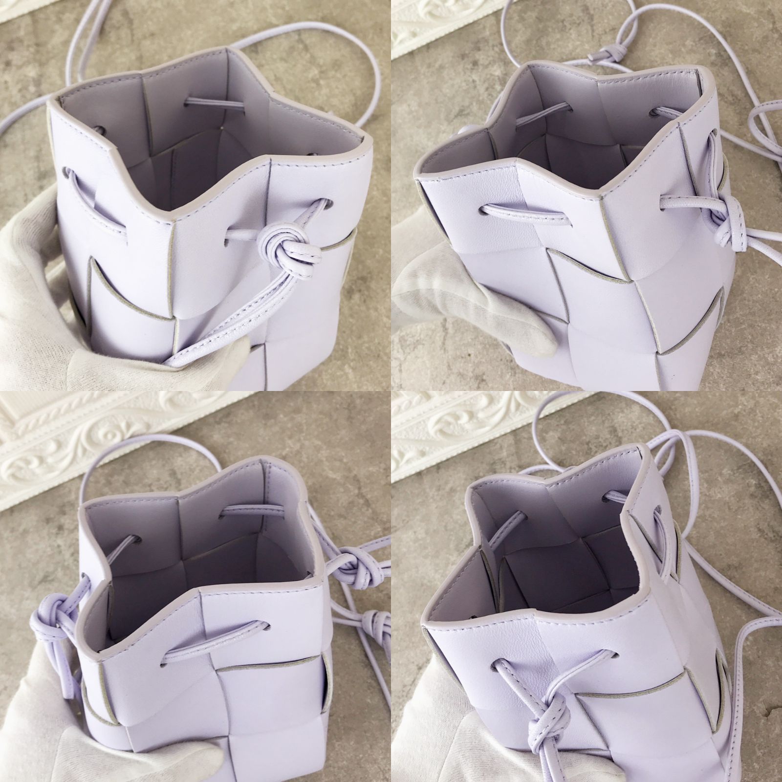 ボッテガヴェネタ BOTTEGA VENETA カセットミニバケットバッグ