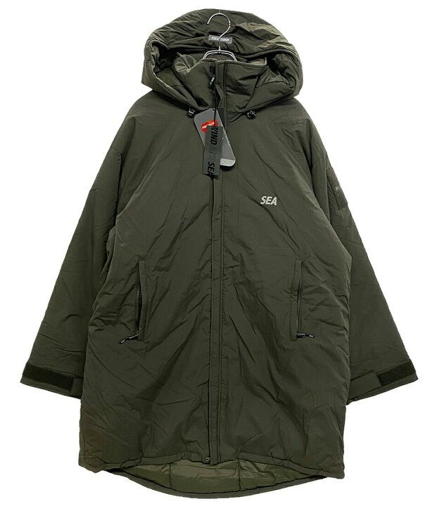 WILDTHINGS×WIND AND SEA READY PARKA レディーパーカー サイズL カーキ ワイルドシングス ウィンドアンドシー