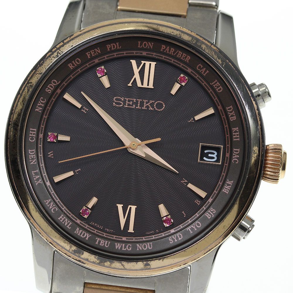 通販 セイコー SEIKO SAGZ100/7B27-0AK0 ブライツ 800本限定 ルビー