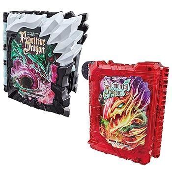 【中古】(非常に良い)[バンダイ] 仮面ライダーセイバー DXプリミティブドラゴン ＆ エレメンタルドラゴンワンダーライドブックセット
