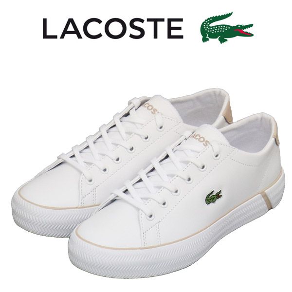 LACOSTE (ラコステ) WMS 41CFA0020 GRIPSHOT BL 21 1 グリップショット レディース レザースニーカー 1Y9  WHT/LT PNK LC329 UK4-約23.5cm - メルカリ