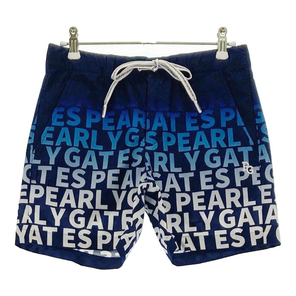 サイズ 0 PEARLY GATES パーリーゲイツ 055-1132516 ショートパンツ 総柄 ブルー系 240101083371 ゴルフウェア レディース ストスト