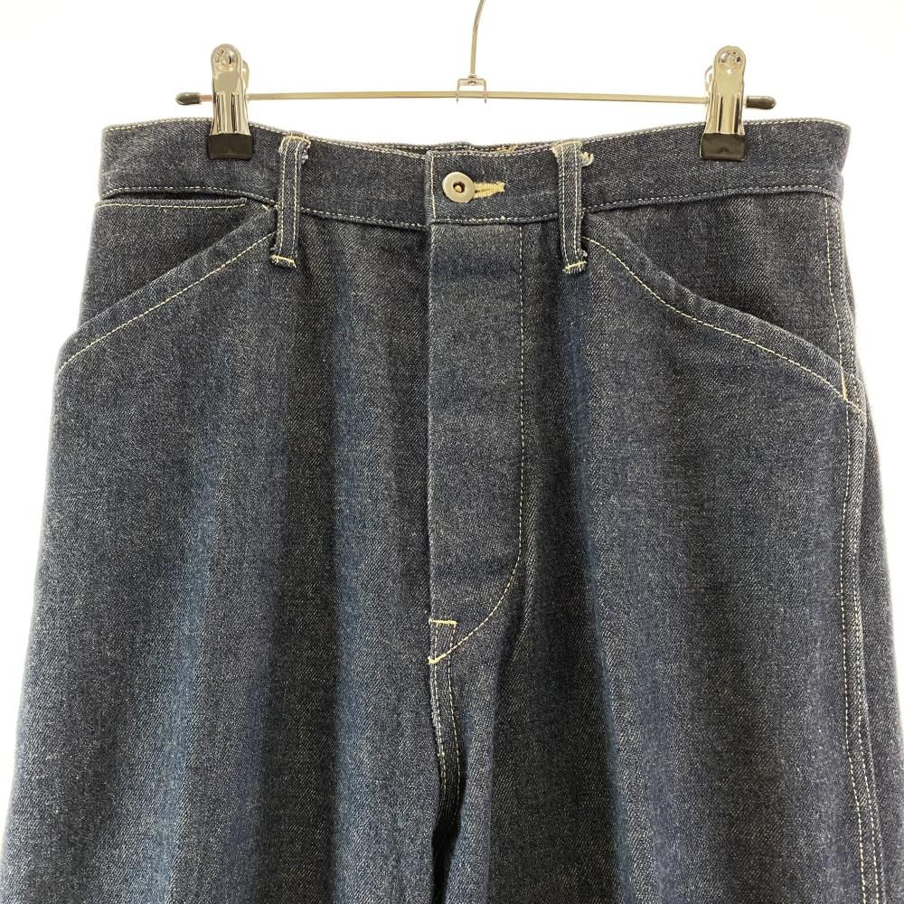 中古】MAATEE＆SONS 強撚セルビッチ DENIM WORK TROUSER サイズ1
