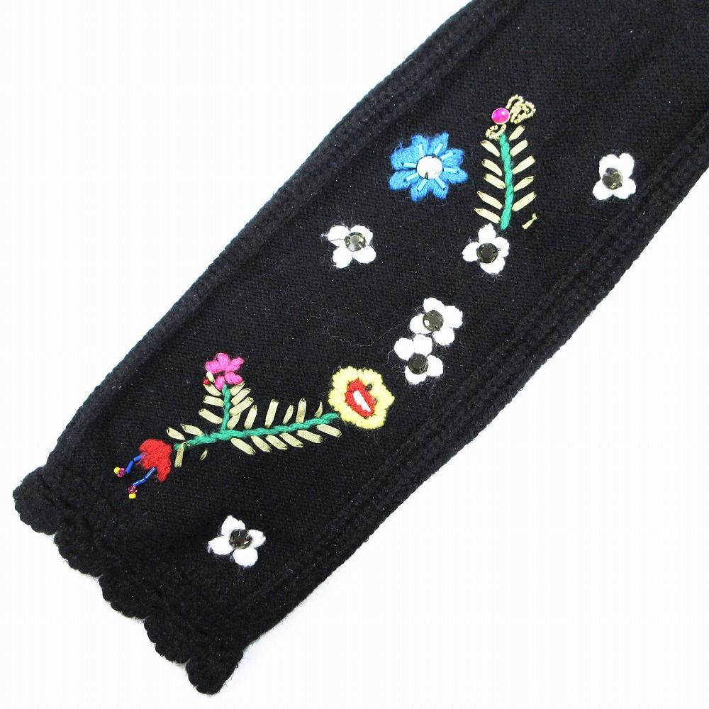 アルベロベロ ALBEROBELLO オレボレブラ ブタさん 花刺繍 ニット