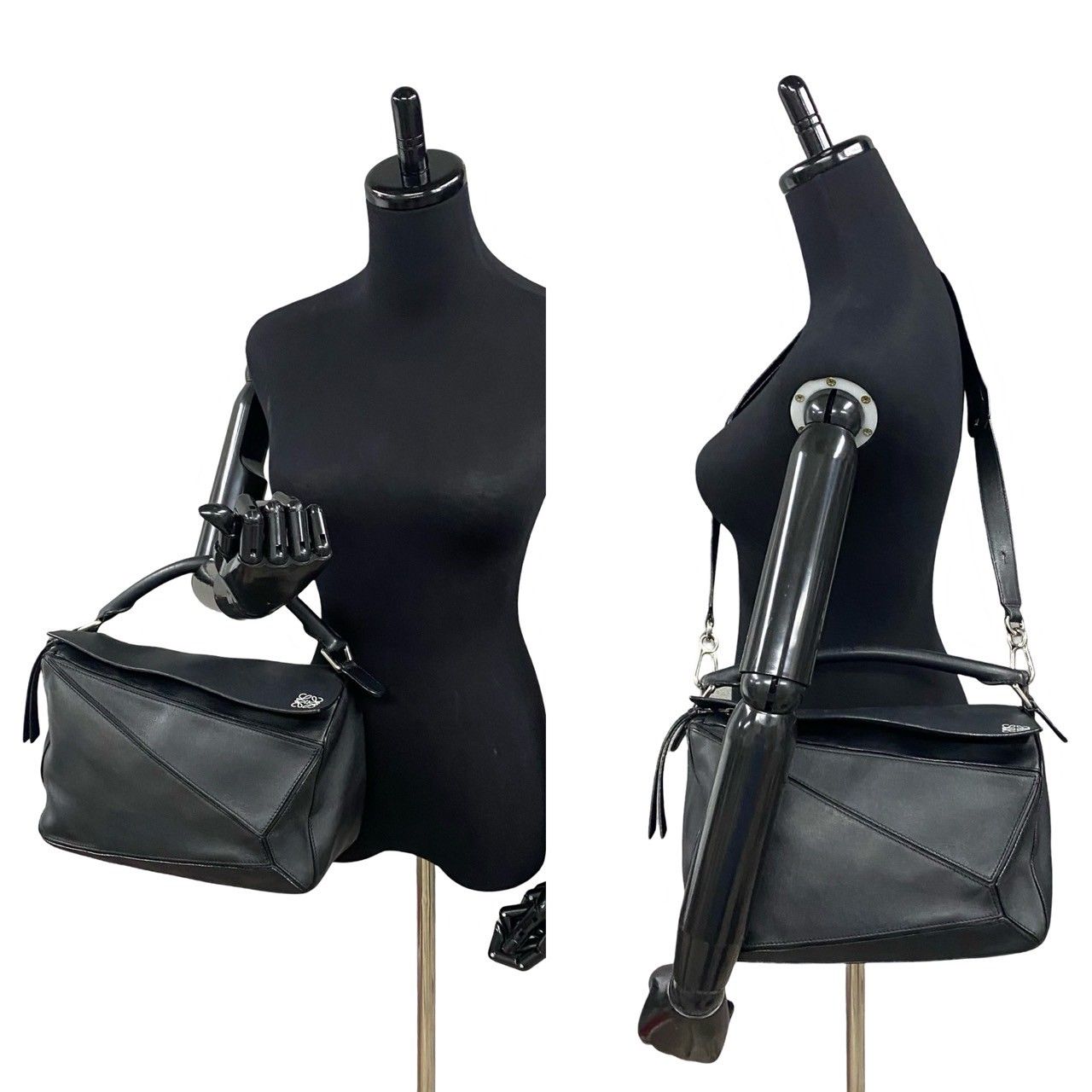 極 美品 希少品 LOEWE ロエベ パズルバッグ ミディアム