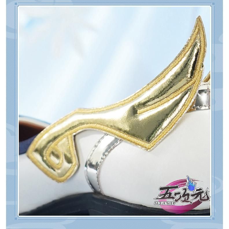 高品質 三分妄想 原神 コスプレ 空 旅人 靴 ブーツ 精巧 BJ0911ML04 高品質