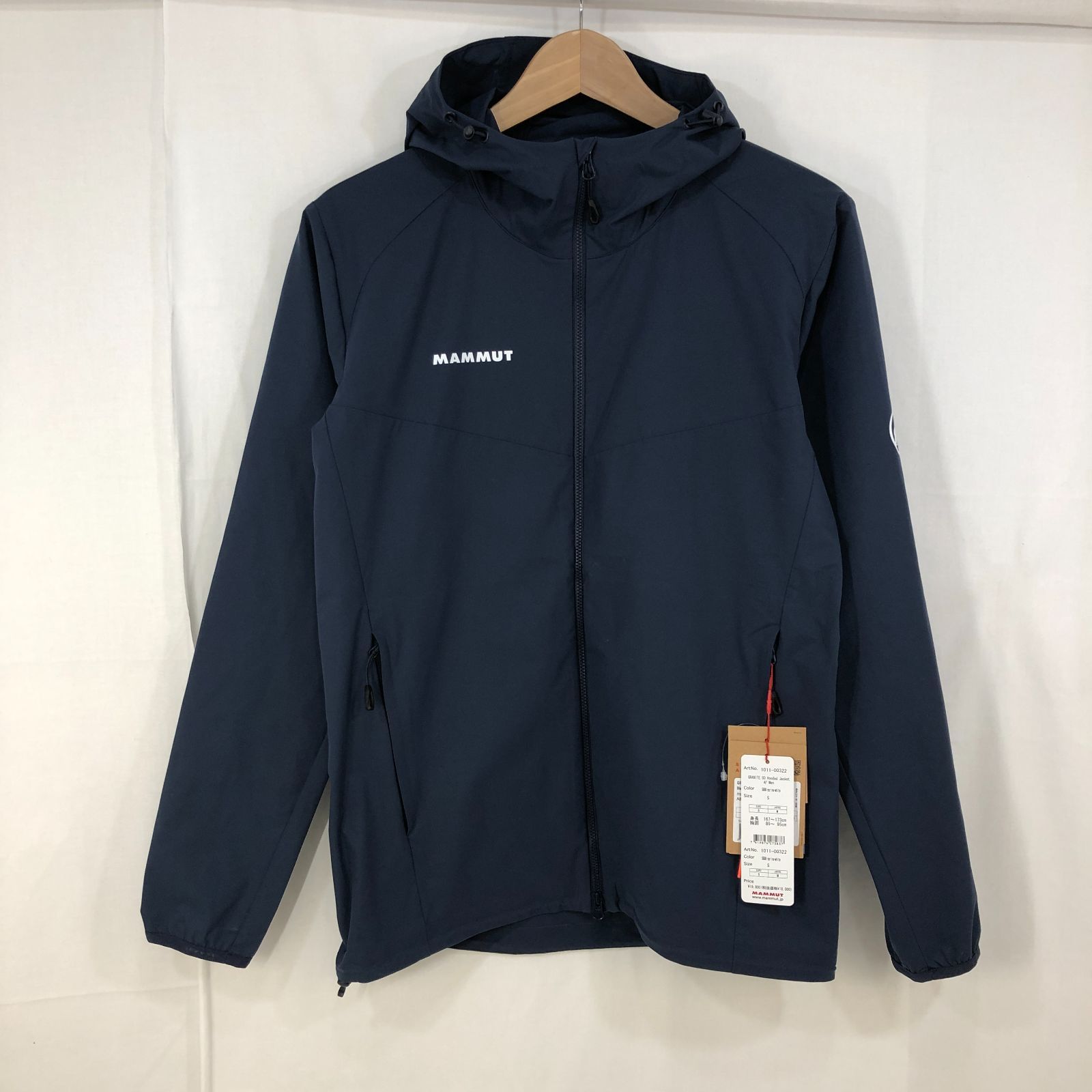 MAMMUT マムート GRANITE SO Hooded Jacket グラナイトソフトシェルSOフーデッドジャケット size S - メルカリ