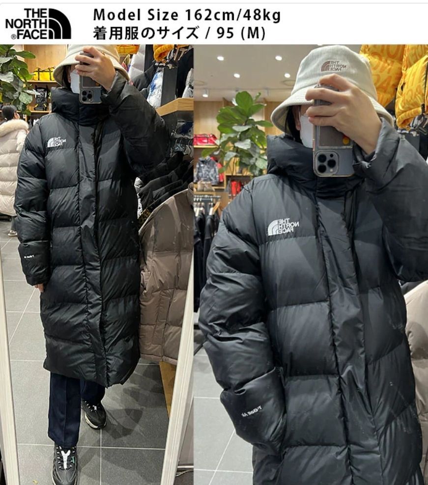 THE NORTH FACE　ノースフェイス　新品 日本未発売 ダウンコート ダウンジャケット ロングコート　ロングジャケット　 韓国限定 海外限定　 ホワイトレーベル　韓国　タグ付き　日本未入荷　中綿コート　中綿ジャケット ロングコート　防寒