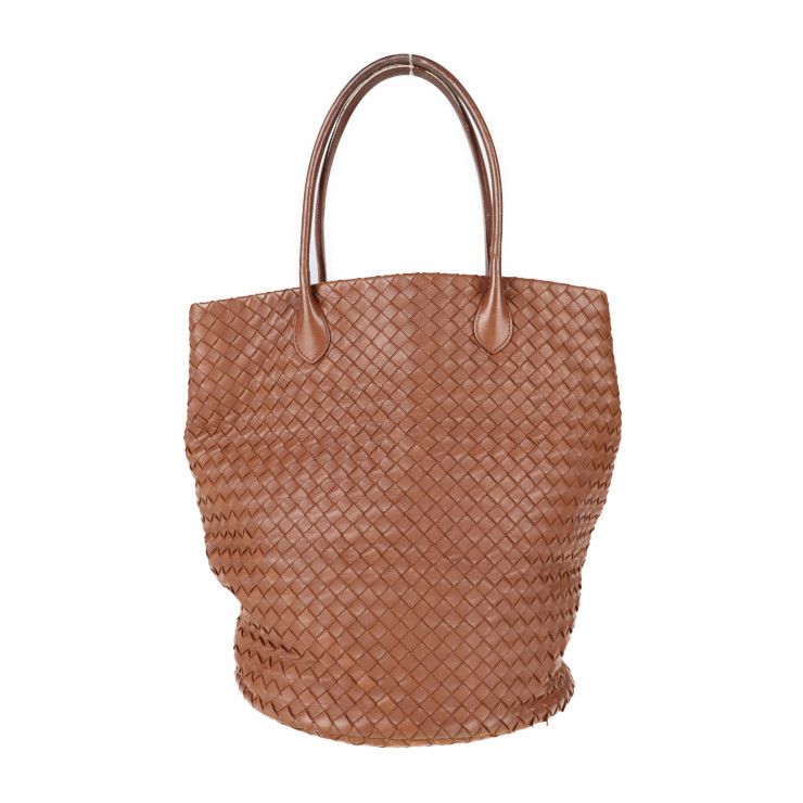 BOTTEGAVENETA ボッテガヴェネタ トートバッグ 215439 レザー ブラウン