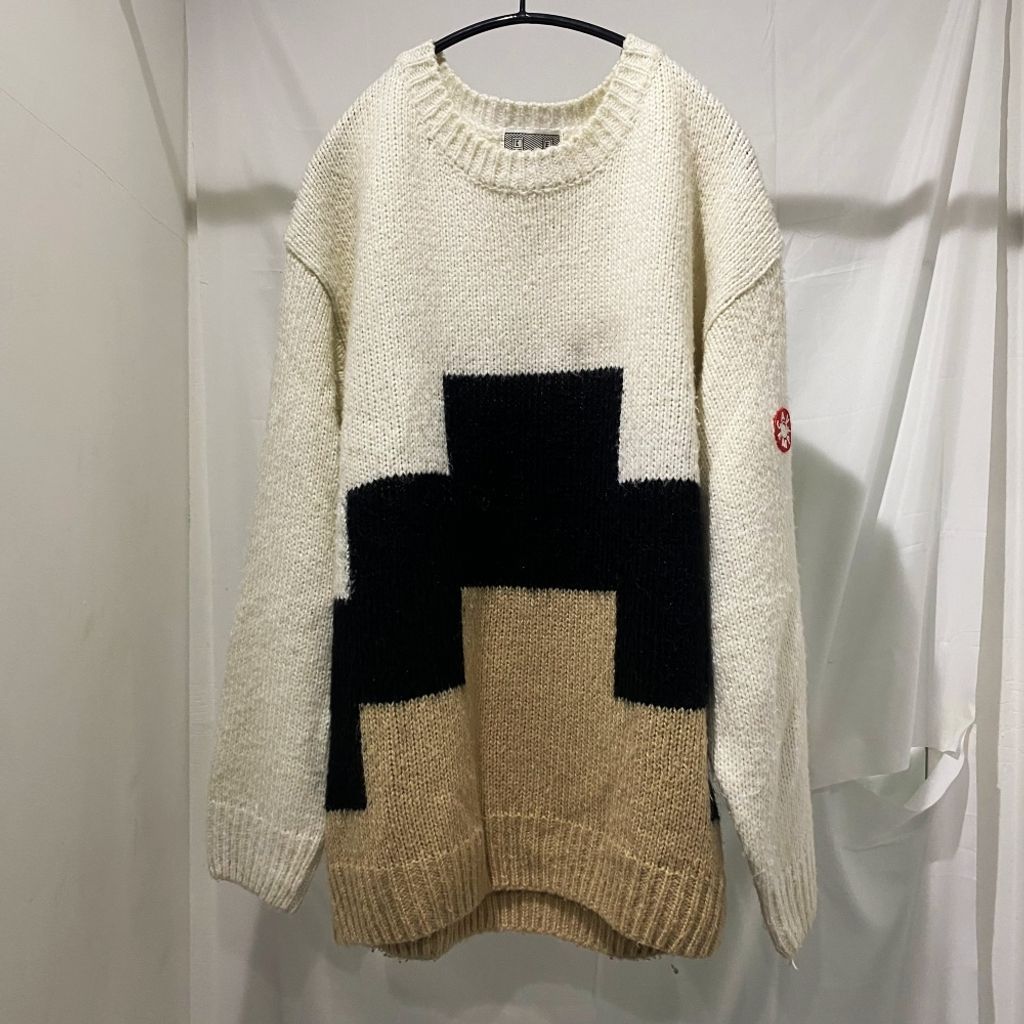 C.E CAVEMPT シーイーキャブエンプト オーバーサイズ デザイン ニット 