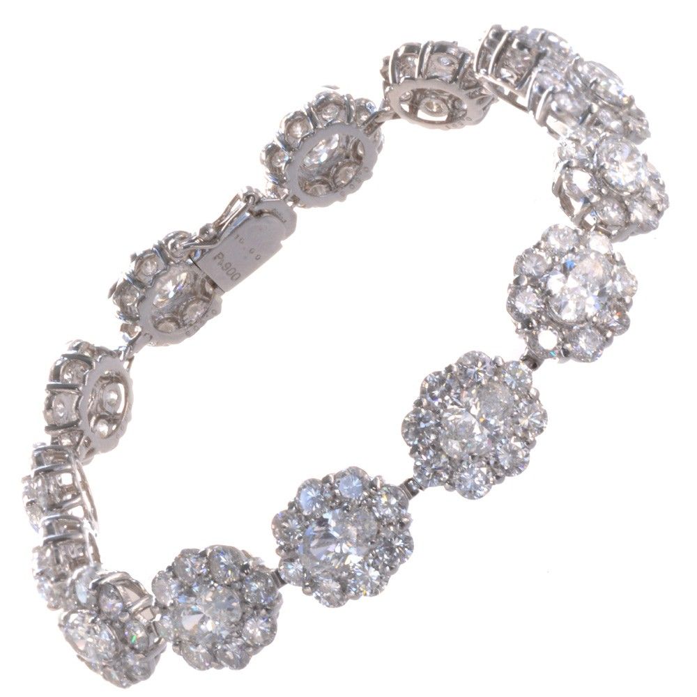 ブレスレット ダイヤモンド レディース プラチナ pt900 0.35ct 形状記憶 フリーサイズ バングル プレゼント ギフト 女性 日本製