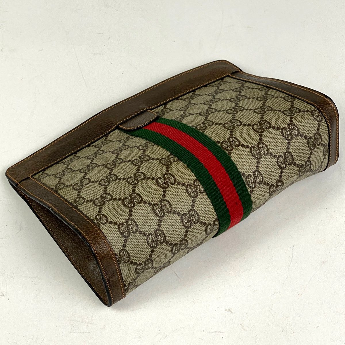 グッチ GUCCI GG柄 セカンドバッグ クラッチバッグ 手持ち シェリー