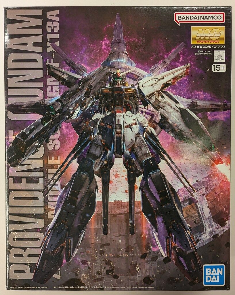 BANDAI ショップ SPIRITS MG 1/100 バンダイナムコ版 プロヴィデンス